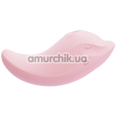 Симулятор орального секса для женщин с вибрацией CuteVibe Heidi, розовый - Фото №1