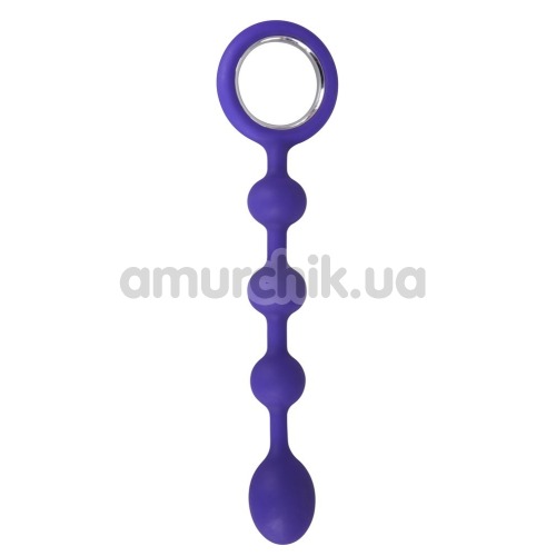 Анальний ланцюжок Butt Beads Lila, фіолетовий - Фото №1