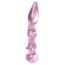 Фаллоимитатор Joyride Premium GlassiX 12, розовый - Фото №0