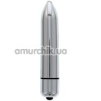 Клиторальный вибратор Climax Bullet, серебряный - Фото №1