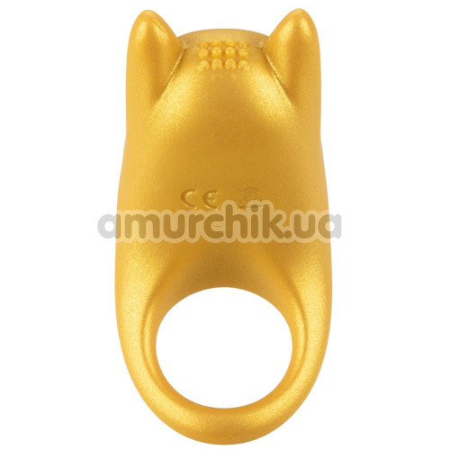 Віброкільце для члена Naughty Bits Horny AF Vibrating Cock Ring, жовте