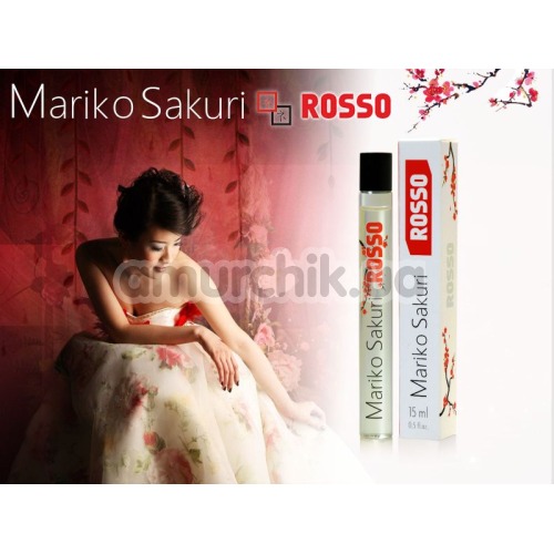 Духи с феромонами Mariko Sakuri Rosso для женщин, 15 мл
