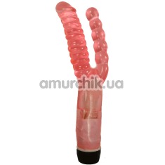 Анально-вагинальный вибратор Dual Gems розовый - Фото №1