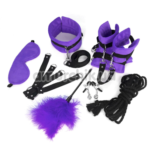Бондажный набор Art of Sex Soft Touch BDSM Set, фиолетовый
