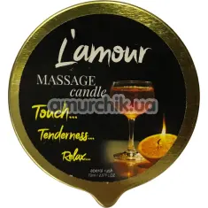 Масажна свічка L'amour Massage Candle Aperol Rush - апероль, 70 мл - Фото №1