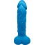 Мыло в виде пениса с присоской Чистий Кайф L, голубое - Фото №3