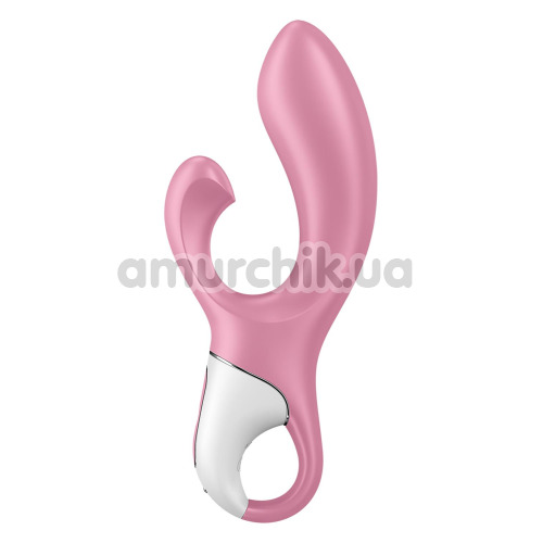 Вибратор Satisfyer Air Pump Bunny 2, розовый