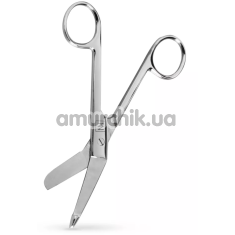 Ножницы для бондажа Sinner Bondage Scissors, серебряные - Фото №1