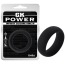 Эрекционное кольцо GK Power Infinity Silicone Ring M, черное - Фото №6