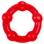 Эрекционное кольцо Brazzers HS004, красное - Фото №0