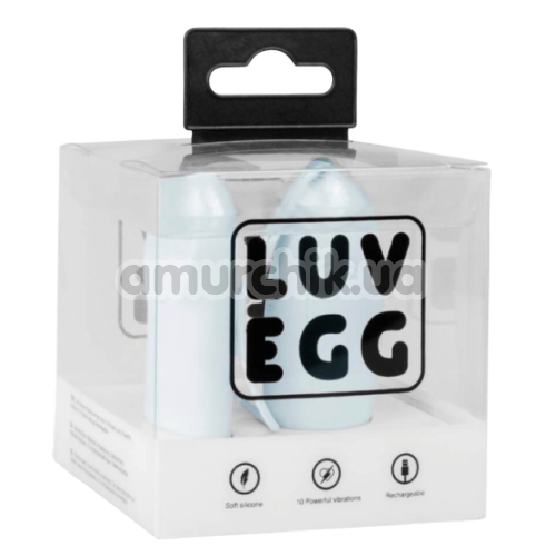 Виброяйцо Luv Egg, голубое