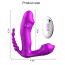 Анально-вагинально-клиторальный вибратор с подогревом Boss Series Foxshow, фиолетовый - Фото №8