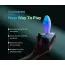 Анальная пробка с вибрацией и подсветкой Illumination The Plug, белая - Фото №16