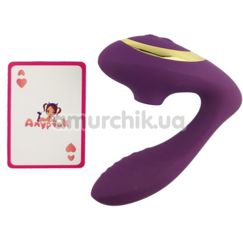 Симулятор орального секса с вибрацией для женщин Tracy's Dog OG Sucking Vibrator, фиолетовый