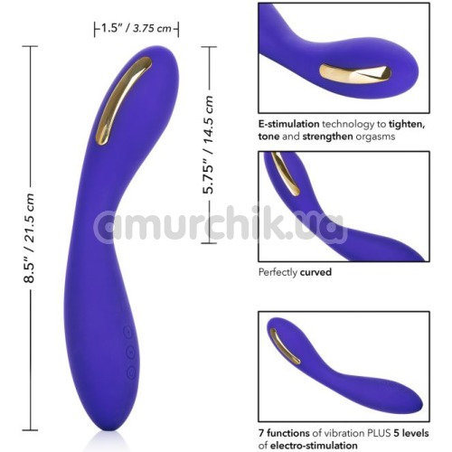 Вибратор с электростимуляцией Impulse Intimate E-Stimulator Wand, фиолетовый