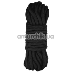 Мотузка Behave Luxury Fetish Bind Love Rope, чорна - Фото №1