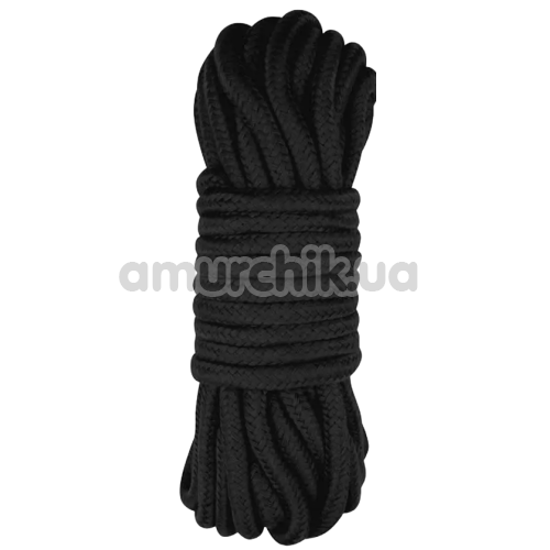 Мотузка Behave Luxury Fetish Bind Love Rope, чорна - Фото №1