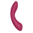 Симулятор орального секса для женщин с вибрацией Satisfyer Curvy Trinity 1, бордовый - Фото №5