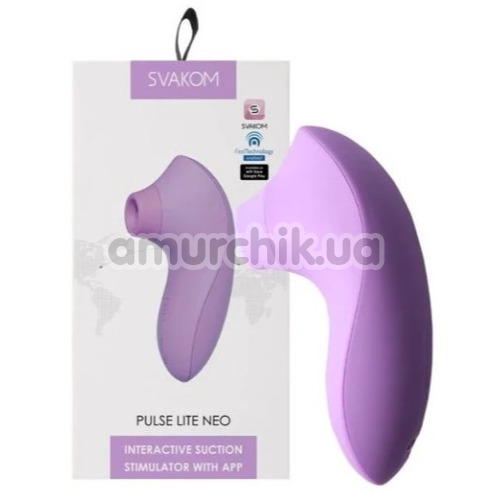 Симулятор орального секса для женщин Svakom Pulse Lite Neo, фиолетовый