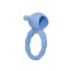 Виброкольцо Smile Loop Vibrating Ring, голубое - Фото №3