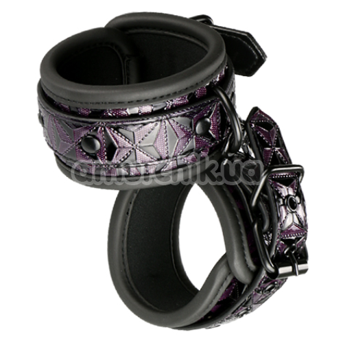 Наручники Blaze Luxury Fetish Handcuff, фиолетовые - Фото №1