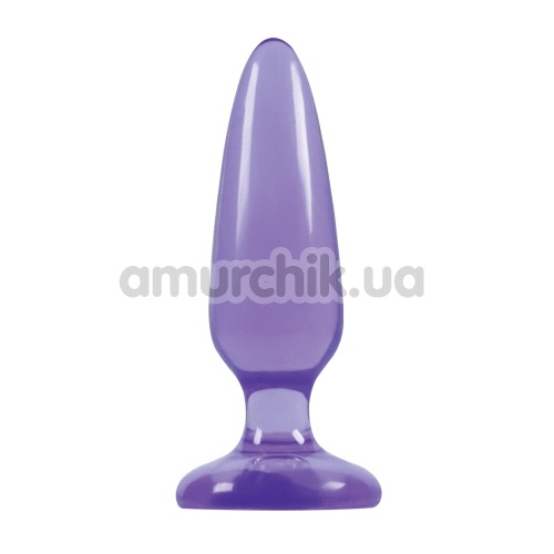 Анальная пробка Jelly Rancher Pleasure Plug Small, фиолетовая - Фото №1