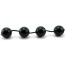 Анально-вагинальные шарики Power Balls, черные - Фото №2