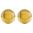 Вагинальные шарики Ben Wa Authentic Love Balls, золотые - Фото №1