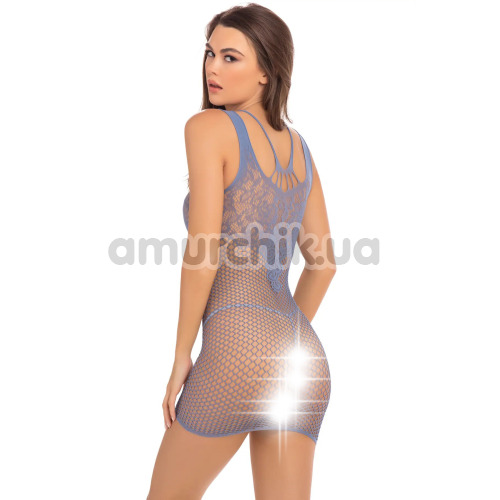 Платье Absolutist Lace and Net Dress, голубое