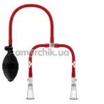 Вакуумная помпа для сосков Temptasia Nipple Squeeze Pump System, прозрачная - Фото №1