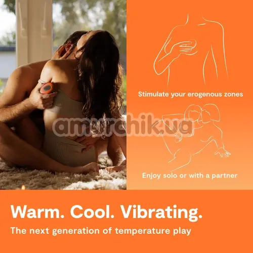 Клиторальный вибратор We-Vibe Temp (ви вайб темп оранжевый)