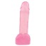 Фалоімітатор Hi-Rubber 7.7 Inch, рожевий - Фото №1