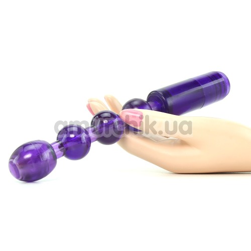 Анальний вібратор Anal Beads, фіолетовий