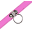 Ошейник DS Fetish Collar With Ring, розовый - Фото №5