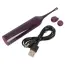 Клиторальный вибратор Spot Vibrator With 2 Tips, фиолетовый - Фото №5