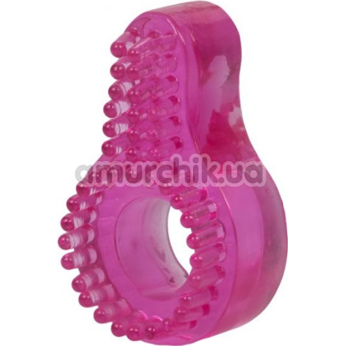 Эрекционное кольцо Super Stretch Enhancer Ring, розовое