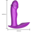 Вибратор с подогревом и толчками Boss Series Silicone Panty Vibrator USB 7 Function, розовый - Фото №4