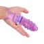 Насадка на палець з вібрацією Frisky Double Finger Banger Vibrating G-Spot Glove, фіолетова - Фото №7