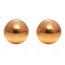 Вагинальные шарики Entice Accessories Weighted Kegel Balls, золотые - Фото №1