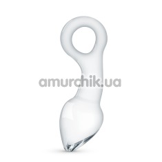 Стимулятор простаты Gildo Handmade Glass Buttplug No.13, прозрачный - Фото №1