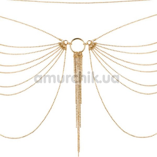 Прикраса для тіла Bijoux Indiscrets The Magnifique Collection Waist Chain, золота
