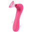 Симулятор орального секса для женщин с вибрацией Boss Series Rechargeable Sucking Massager, розовый - Фото №4