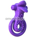 Віброкільце Fantasy C-Ringz Lovely Licks Couples Ring, фіолетове - Фото №1