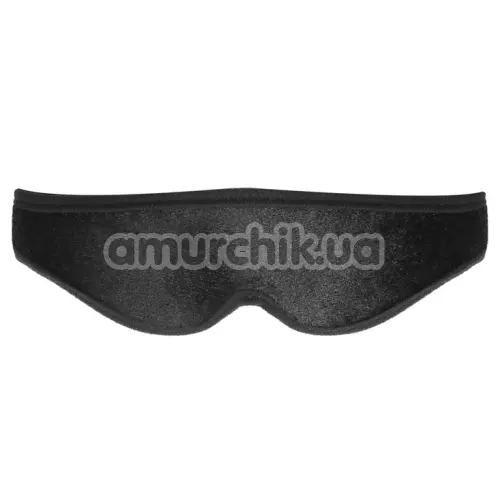 Маска на глаза Ouch! Velvet Eye-Mask With Velcro Straps, черная