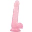 Фалоімітатор Hi-Rubber 7.7 Inch Long, рожевий - Фото №2