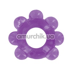 Ерекційне кільце Love Ring Flexible Erection Ring, фіолетове - Фото №1