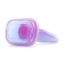 Анальная пробка Crystal Jellies Small, 10 см фиолетовая - Фото №5