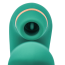 Симулятор орального секса для женщин с вибрацией 3 in 1 Clitoral Sucker Vibrator, зеленый - Фото №4