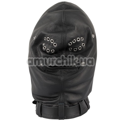 Маска Zado Leather Isolation Mask, черная