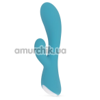 Вибратор Cala Azul Martina Rabbit Vibrator, голубой - Фото №1